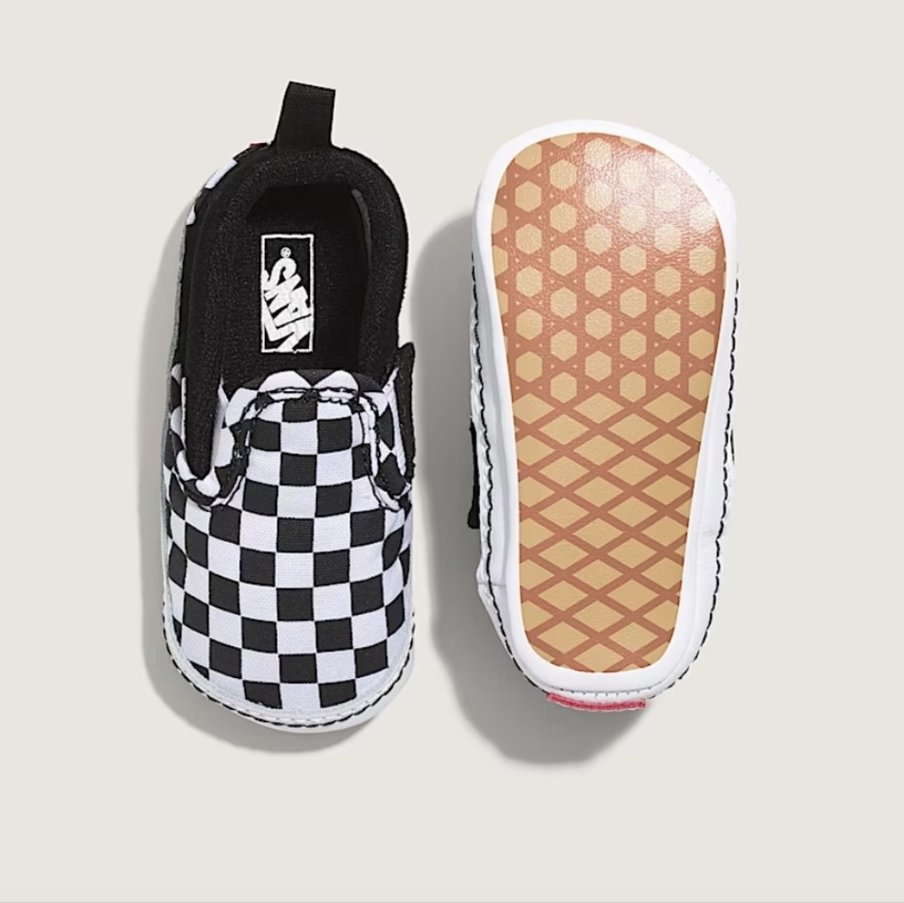 Vans Infant Slip-On V Checkerboard Crib Shoe